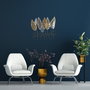 Wallity Accesorio decorativo de pared de metal Multicolor